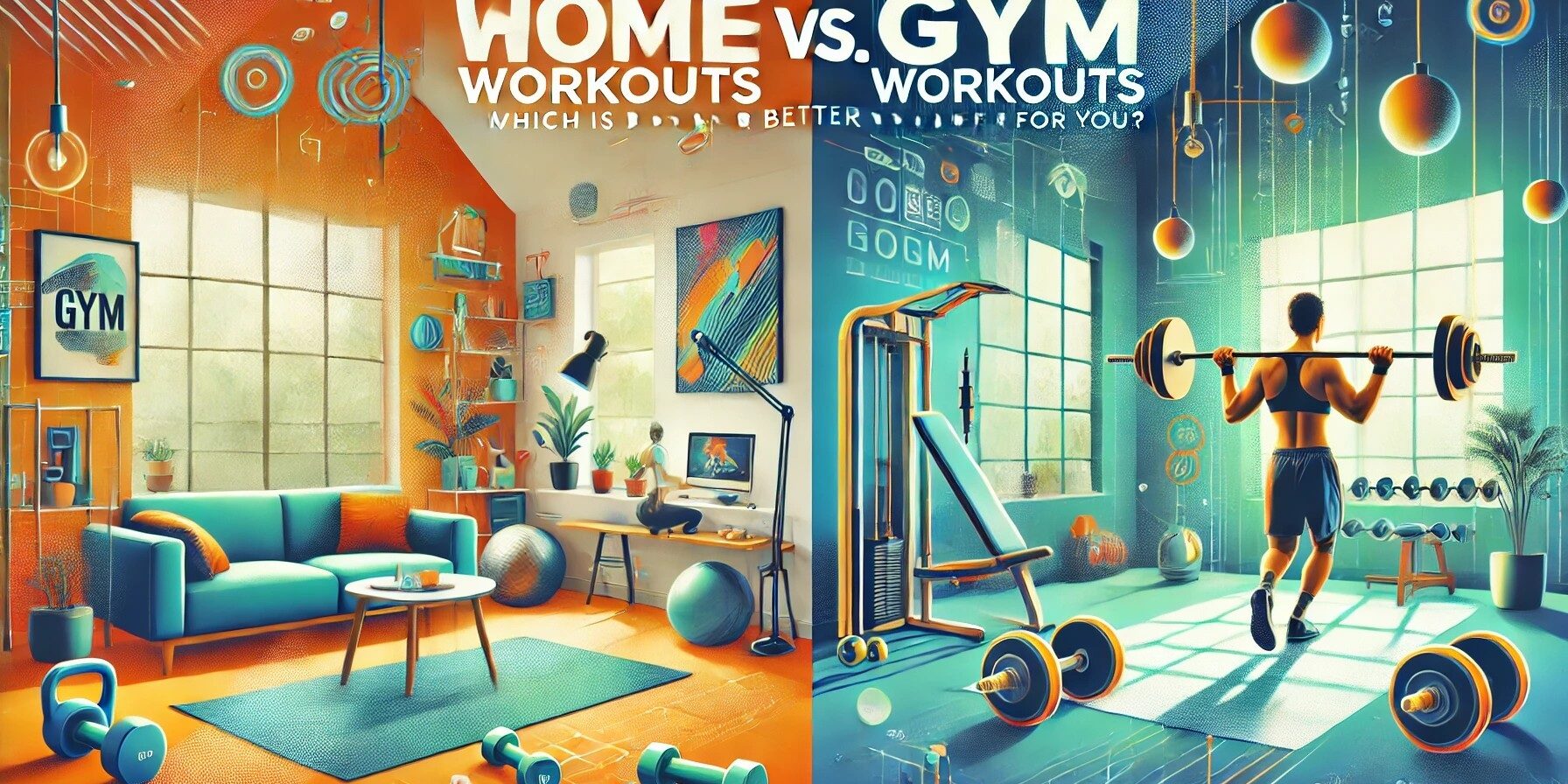 Home Vs Gym Workout | EatWellThriveBetter Home Vs Gym Workout | EatWellThriveBetter