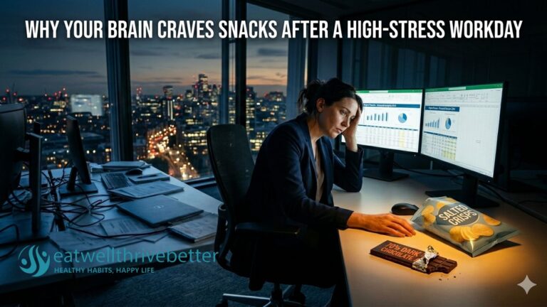 Why Your Brain Craves Snacks After a High-Stress Workday Why Your Brain Craves Snacks After a High-Stress Workday